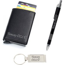 Hky  Deri Erkek Mekanizmalı Kartlık&cüzdan