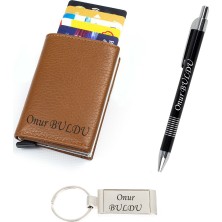 Hky  Deri Erkek Mekanizmalı Kartlık&cüzdan