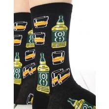 Unlimited Legwear Viski Desenli Soket Çorap