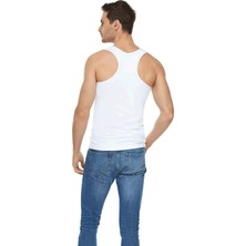 Tutku Elit 6 Adet Beyaz Renk Elastan Spor Atlet