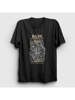 Presmono Unisex Siyah Pitiless Dark Tranquillity T-Shirt