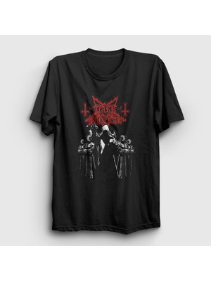 Presmono Unisex Siyah Ritual Dark Funeral T-Shirt