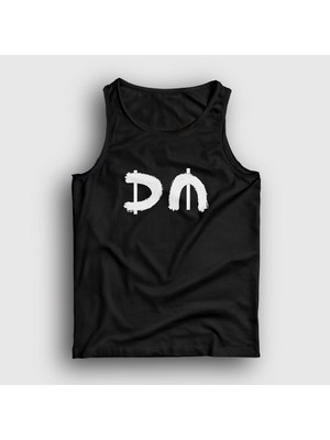 Presmono Unisex Siyah DM V2 Depeche Mode Atlet