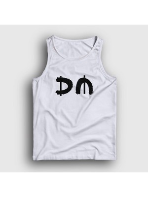 Presmono Unisex Beyaz DM V2 Depeche Mode Atlet