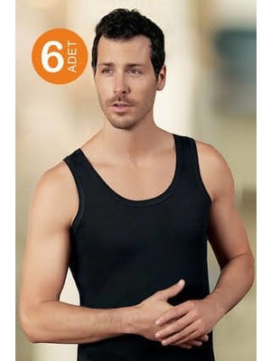 6'lı Şahinler Askılı Erkek Atlet