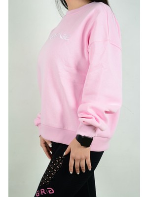 Gymgarage - Cold Gear Sweatshirt - Pembe