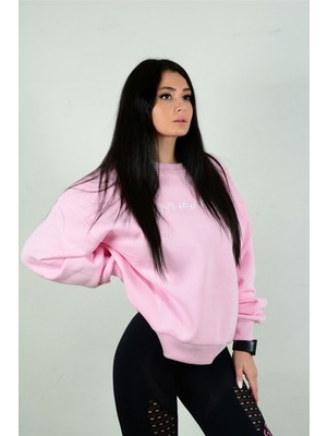 Gymgarage - Cold Gear Sweatshirt - Pembe