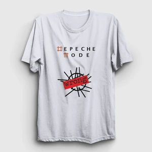 Unisex Beyaz Wrong Depeche Mode T-Shirt