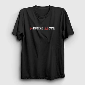 Unisex Siyah Delta Depeche Mode T-Shirt