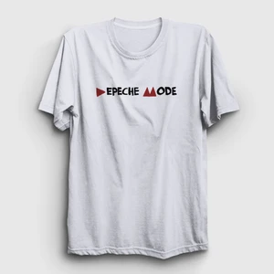 Unisex Beyaz Delta Depeche Mode T-Shirt