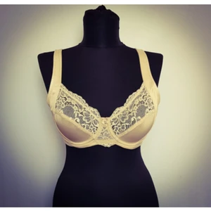 Yeni Inci Süngersiz Telli Dantelli Toparlayıcı Sütyen Ten Rengi
