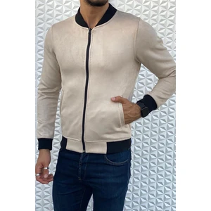 Eddy Slim Fit Mevsimlik Erkek Süet Ceket