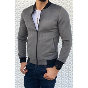 Eddy Slim Fit Mevsimlik Erkek Süet Ceket