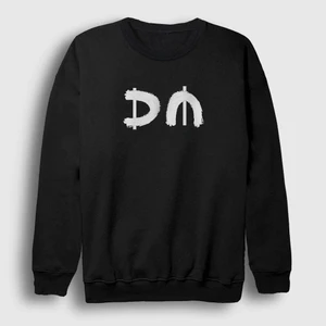Unisex Siyah DM V2 Depeche Mode Sweatshirt