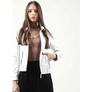 YB-2028  Deri  Kadın  Mont