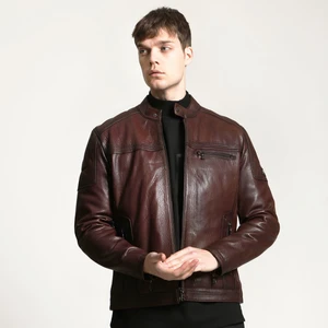 E-Topgun Jumbo Deri Erkek Mont