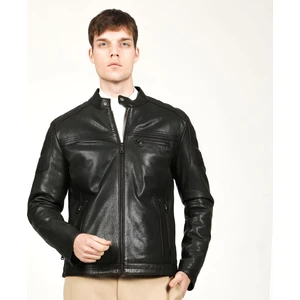 E-Topgun Jumbo Deri Erkek Mont