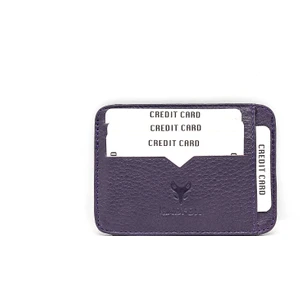 Kindfox Hakiki Deri Para Bölmeli Unisex Kartlık | Cüzdan | Pnc