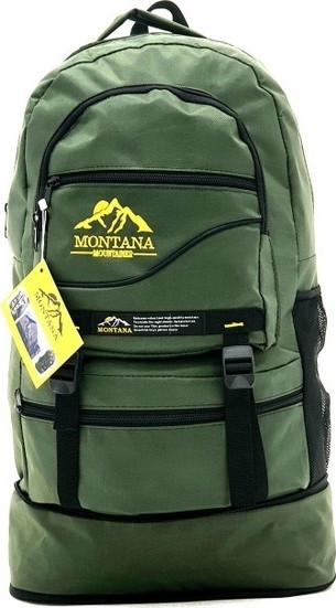 Montana Dağcı Seyahat Gezi Sırt Çantası Ergonomik Tasarım ve Fileli Yan Bölüm ile 62 x 31 Ebatlar görsel 2