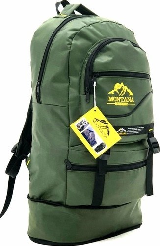 Montana Dağcı Seyahat Gezi Sırt Çantası Ergonomik Tasarım ve Fileli Yan Bölüm ile 62 x 31 Ebatlar