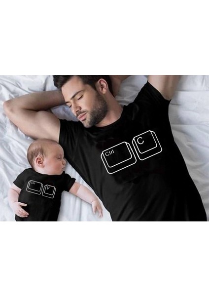 Baba & Oğul Baskılı T-Shirt indirimleri