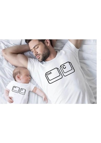 Baba & Oğul Baskılı T-Shirt fiyatları