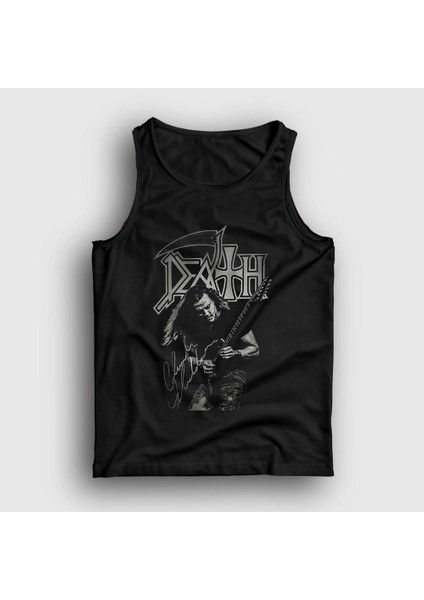 Unisex Siyah Chuck Schuldiner Death Atlet