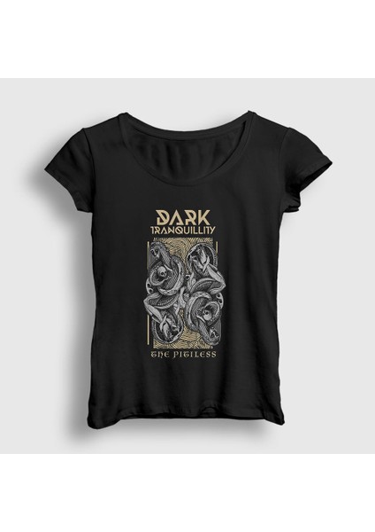 Kadın Siyah Pitiless Dark Tranquillity T-Shirt