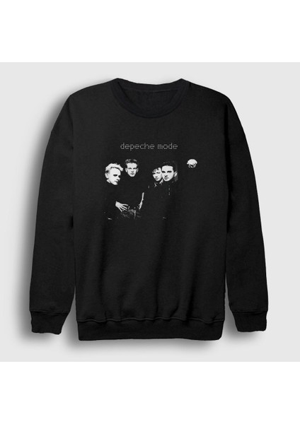 Unisex Siyah Young Depeche Mode Sweatshirt