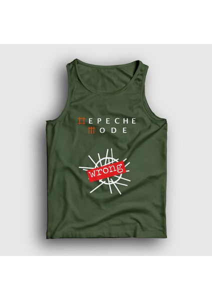 Unisex Haki Wrong Depeche Mode Atlet