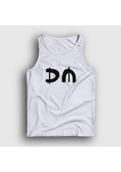 Unisex Beyaz DM V2 Depeche Mode Atlet