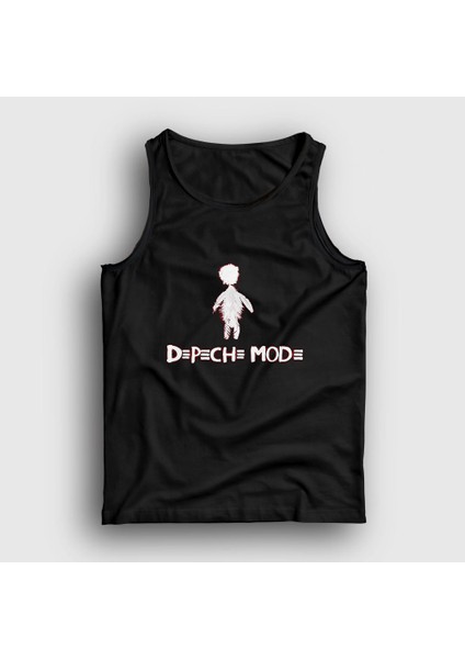 Unisex Siyah Angel Depeche Mode Atlet