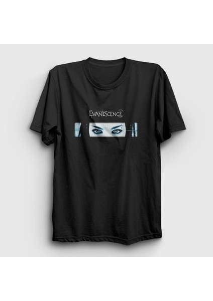 Unisex Siyah Eyes Evanescence T-Shirt