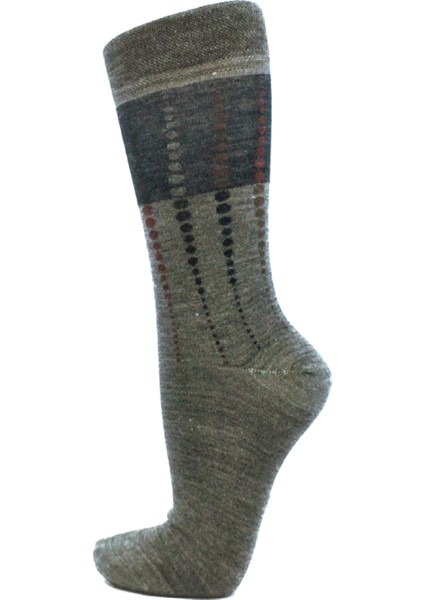 Socks Master Dikişsiz Ince Yünden 2 Çift Erkek Çorap