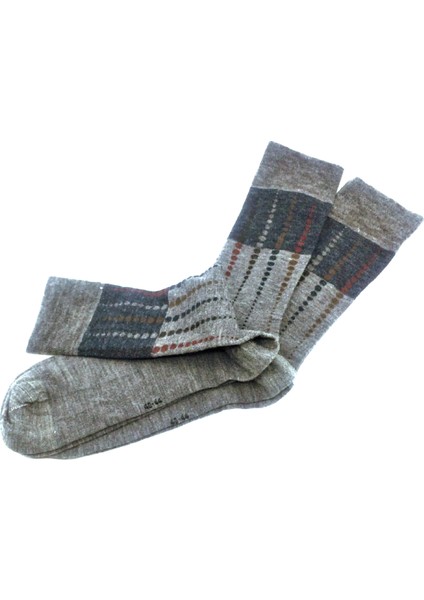 Socks Master Dikişsiz Ince Yünden 2 Çift Erkek Çorap modelleri