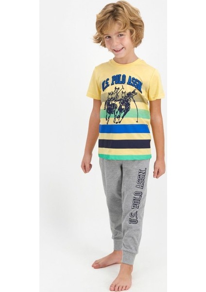 Erkek Garson Kısa Kol Pijama Takımı