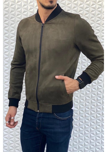 Eddy Slim Fit Mevsimlik Erkek Süet Ceket modelleri