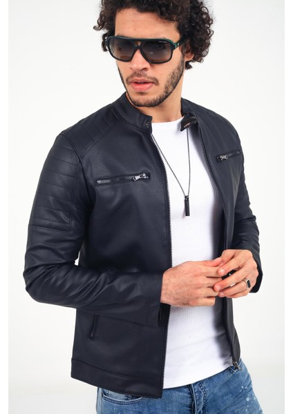 Tuci 420 Slim Fit Suni Deri Mont fiyatları