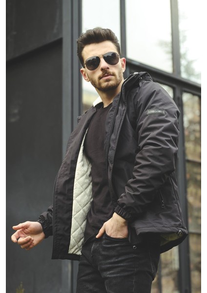 Hilti Bondichk Kürklü Suya Dayanıklı Slim Fit Kaban