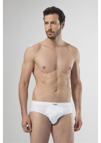 1105 Kom Erkek Slip - Beyaz