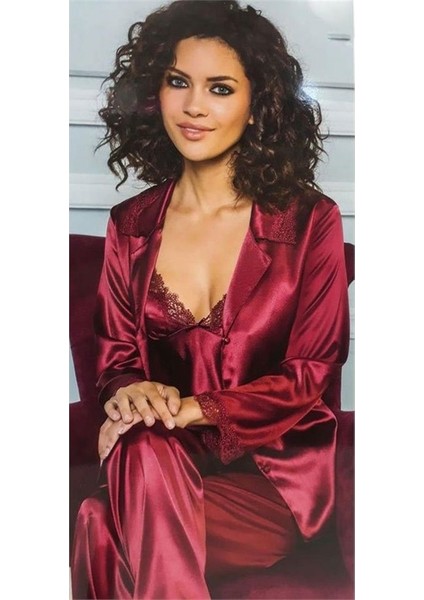 6960 Altılı Takım - Bordo