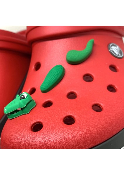 Crocs Terlik Süsü & Renkli Aksesuar 3 Boyutlu 3'lü Jibbitz