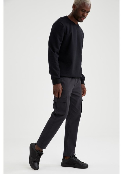 Regular Fit Kargo Cepli Jogger Pantolon T8421AZ21SP