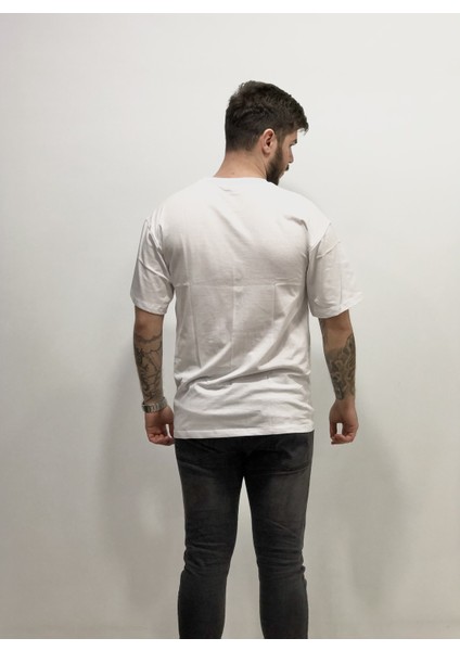 Insanlar Dijital Baskı Oversize Yeni Sezon Pamuk Rap Tarz Erkek Tşört