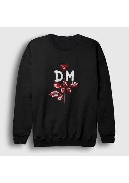 Unisex Siyah Violator Depeche Mode Sweatshirt