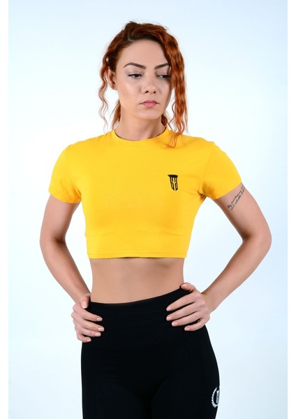 - Relaxed Fıt-Tshirt-Sarı