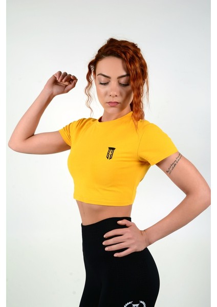 - Relaxed Fıt-Tshirt-Sarı