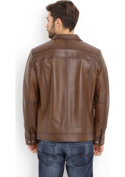PC-1349/A Deri Erkek Mont
