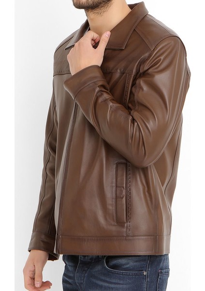 PC-1349/A Deri Erkek Mont