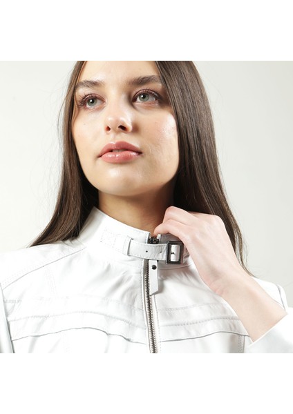 YB-2028 Deri Kadın Mont indirimleri